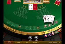 Casino poker-spillet Let Them Ride hos Mega Casino lader dig ride p? en b?lge af underholdning