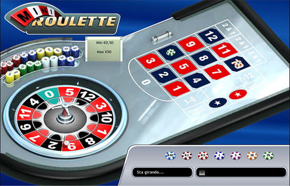 La variante Mini della roulette