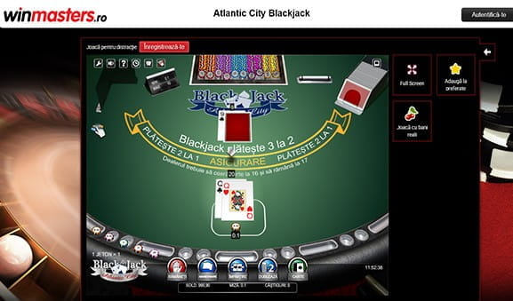 Joac? online Blackjack Atlantic City la Winmasters casino