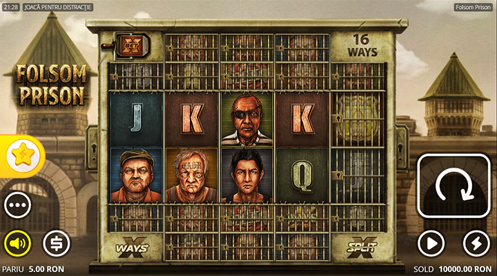 Folsom Prison Nolimit City slot