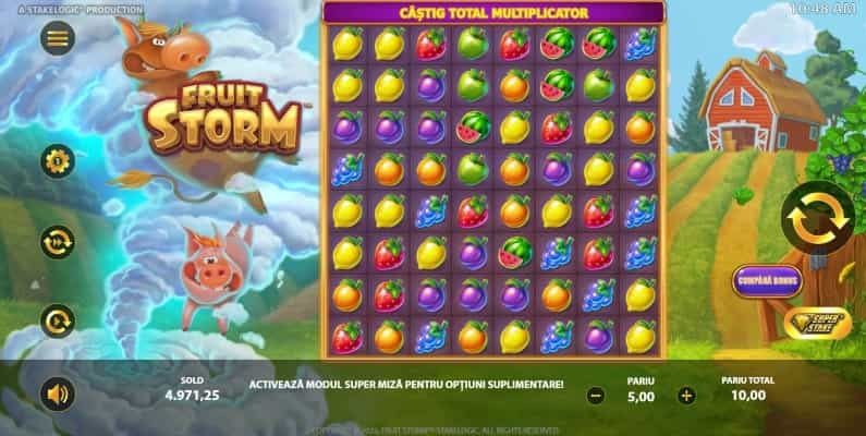 Fruit Storm slot cu c?p?uni